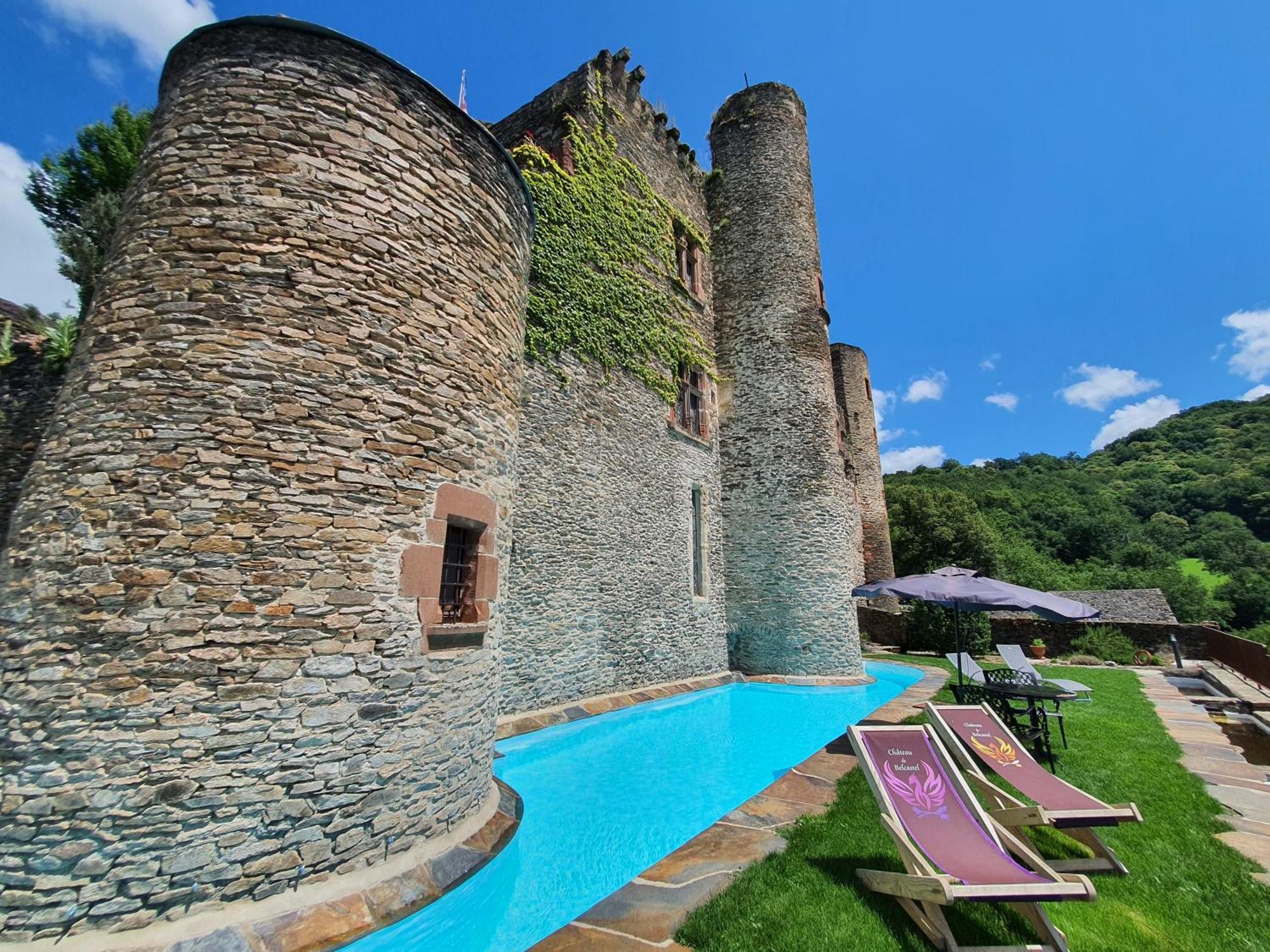 Chambre D'Hotes Au Chateau De Belcastel Belcastel  Buitenkant foto